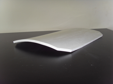 氧化铝弧形防弹板