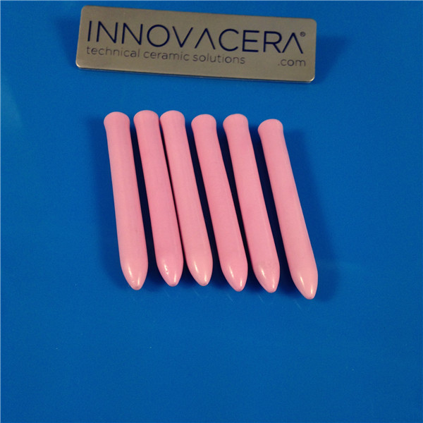 95 Alumina Pink Ceramic Wire Guides