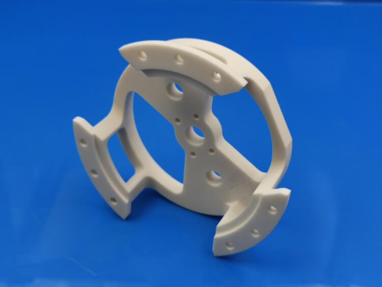 Alumina ceramic parts for photolithography machines