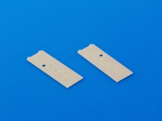 Aluminum nitride ceramic square sheets for electronic components
