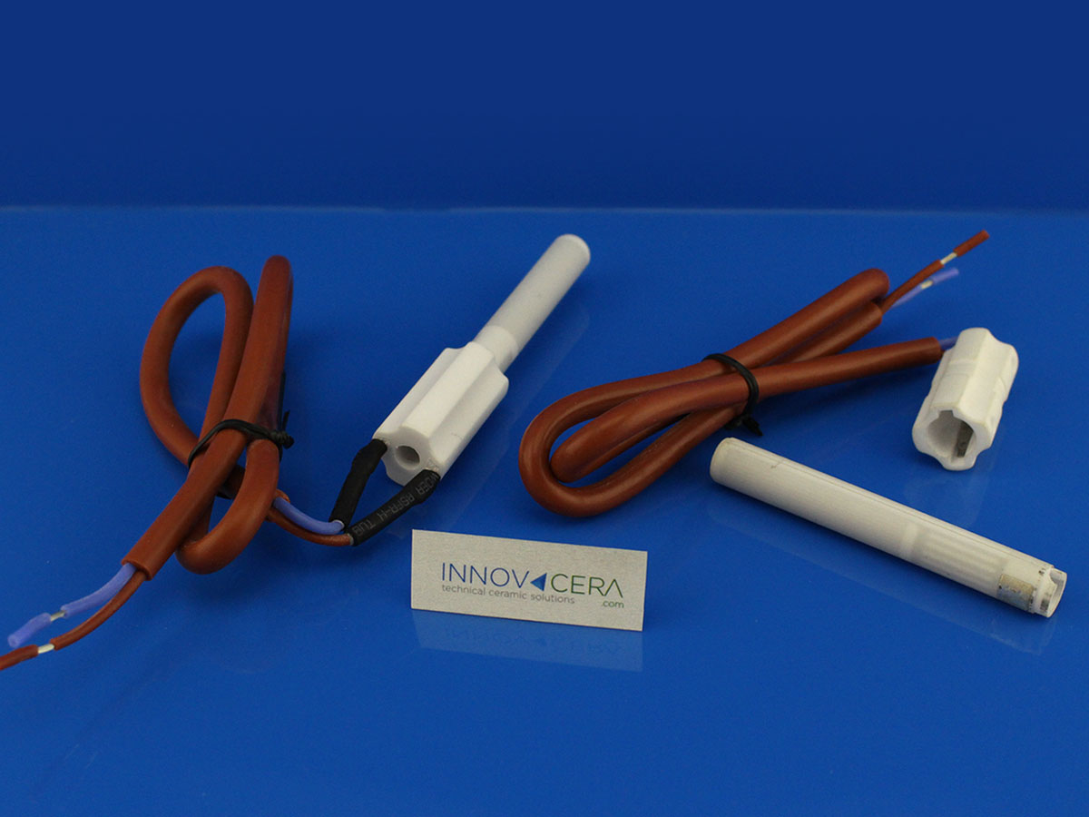 ceramic igniter for wood pellet burner