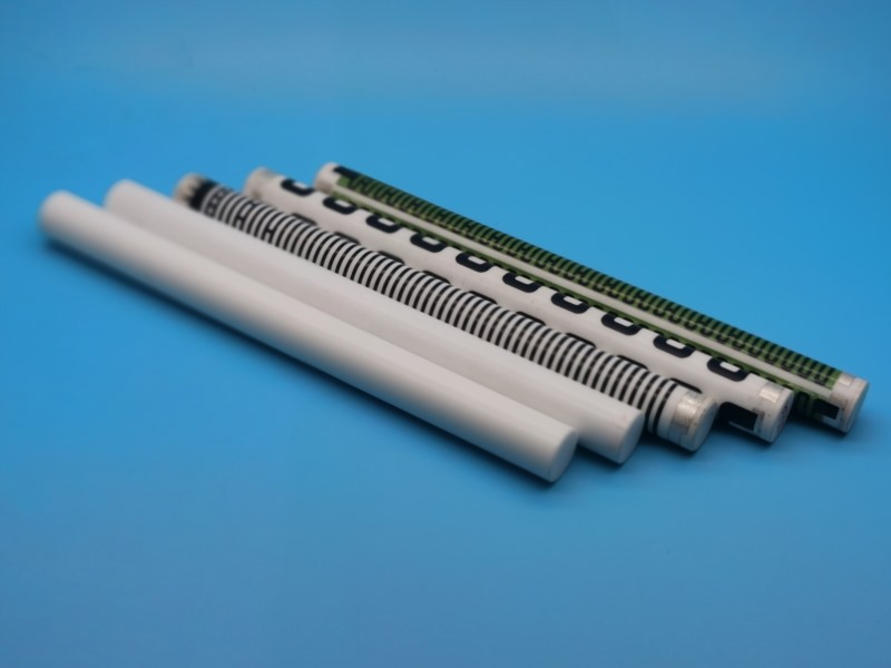 Ceramic resister core for high voltage resistor