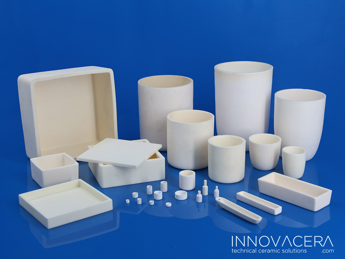 High Temperature and High Purity Alumina Crucible