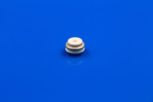 Metallized ceramic bushings and Ceramic to Metal Assemblies