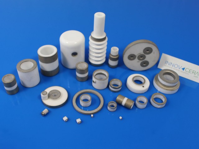 metallized ceramic component