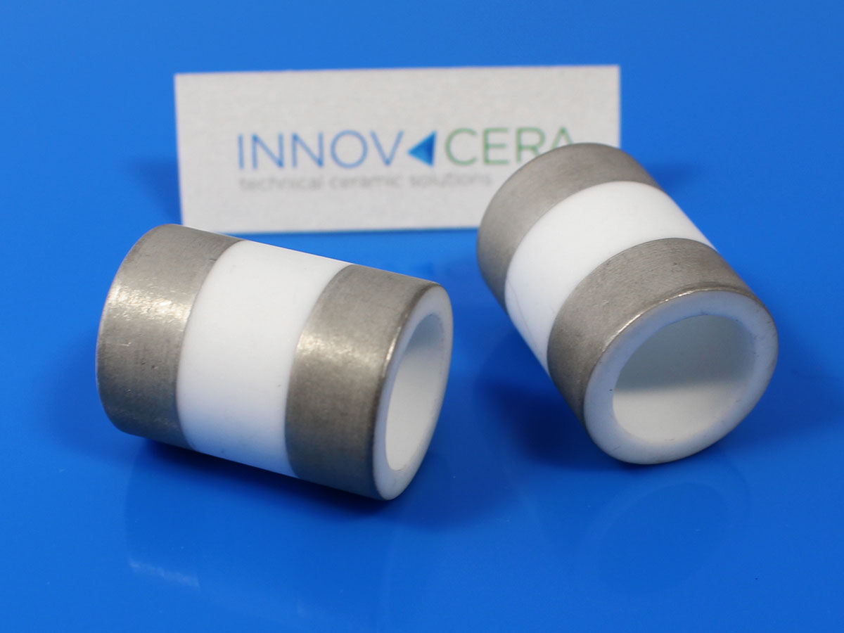 metallized ceramic tubes