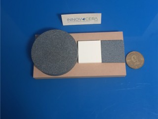 Porous Ceramic Tiles For Use In XRD Applications