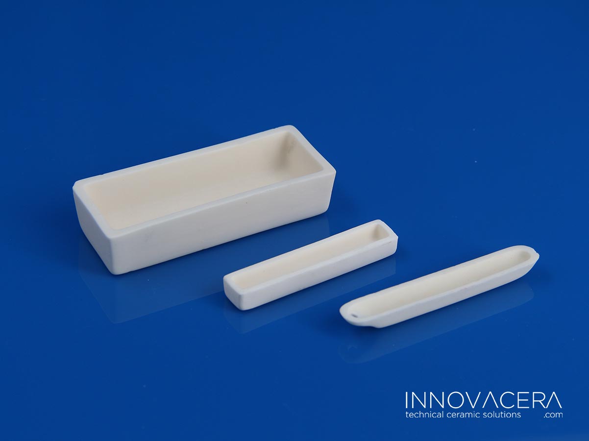 Rectangular Alumina Crucible Boat