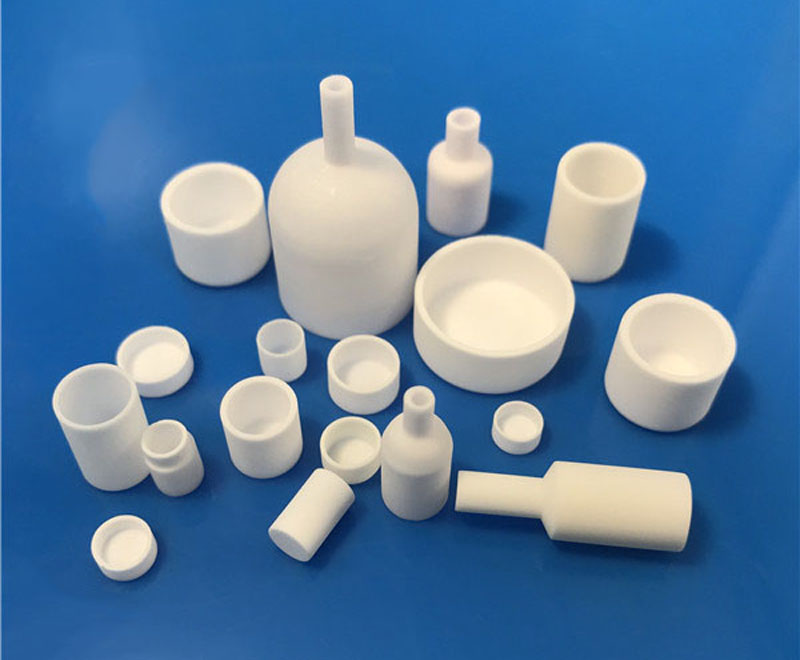 Special crucible for thermal analysis instrument