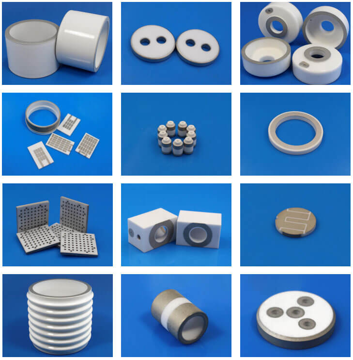 Alumina Metallized Ceramic Parts Alumina Metallized Ceramic Parts