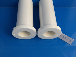Zirconia Ceramic Sleeves With Flange